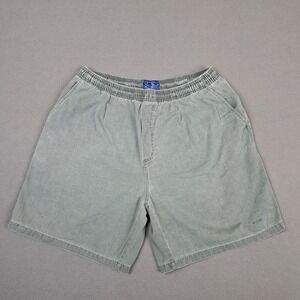 Vintage OP Shorts Men's XL Blue Cotton Lightweight Denim Drawstring 90's Beach‎
